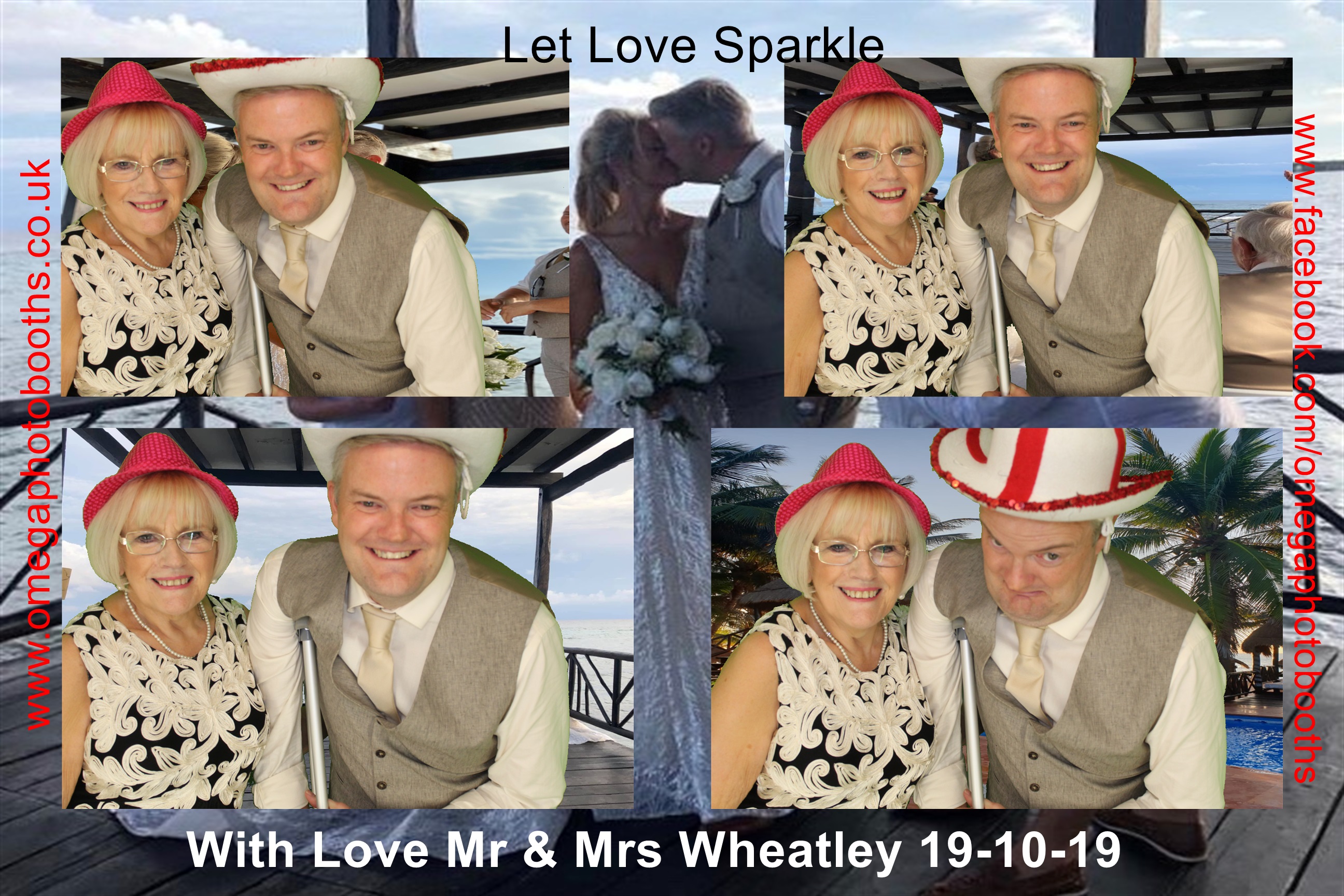 Mr & Mrs Wheatley  | View more photos from the event at gallery.omegaphotobooths.co.uk/u/Omega-Photobooths/Mr-Mrs-Wheatley